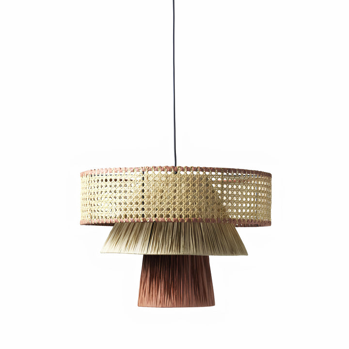 Bamboo Pendant Light for Living Room - Diva by Luxury Rattan Handicrafts 
