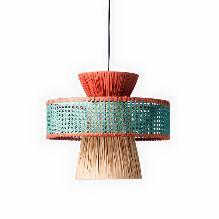 Bamboo Pendant Light for Living Room - Diva by Luxury Rattan Handicrafts 