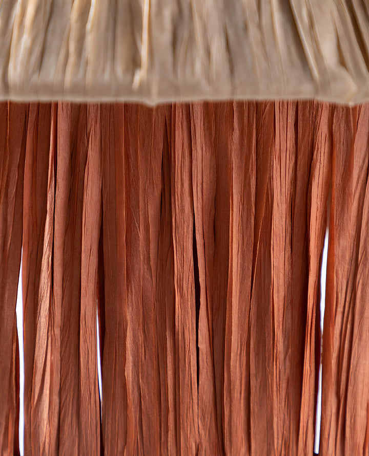 Raffia Hanging Light for Living Room- Mattox