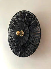 Jute Wall Light for Bedroom | Natural Wall Sconce - Harlow