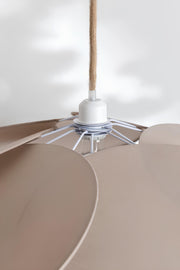 Japandi Hanging Light for Drawing Room - Kashvi by Luxury Rattan Handicrafts 