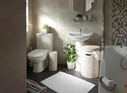 Rattan Laundry Basket with Lid for Bathroom - Alex