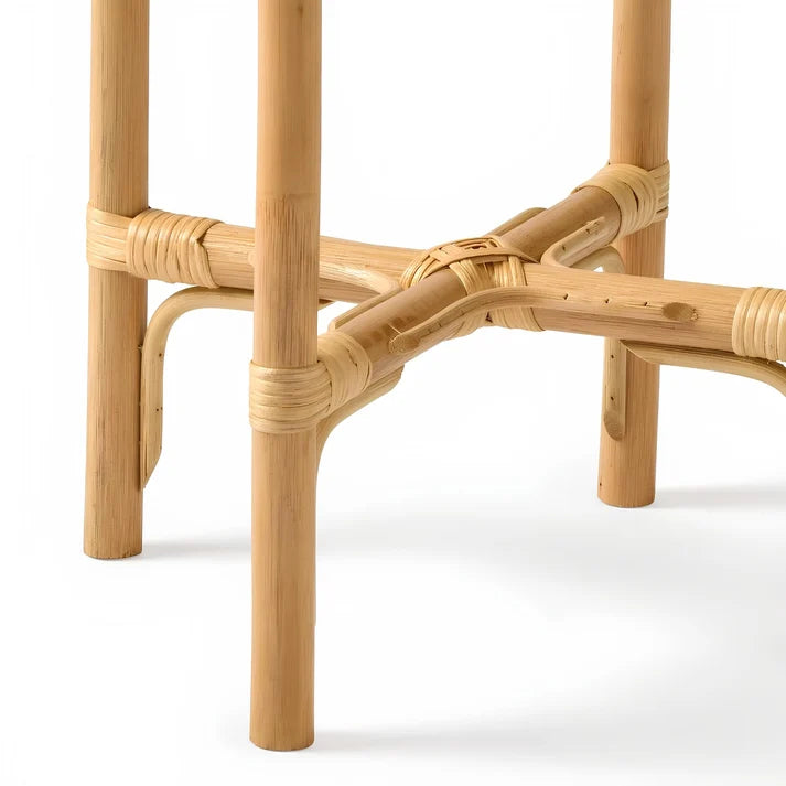 Rattan Planter with Stand | Bamboo Plant Pot in 5 Sizes - Pryorson