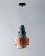 Raffia Hanging Light for Dining Room- Jaxon