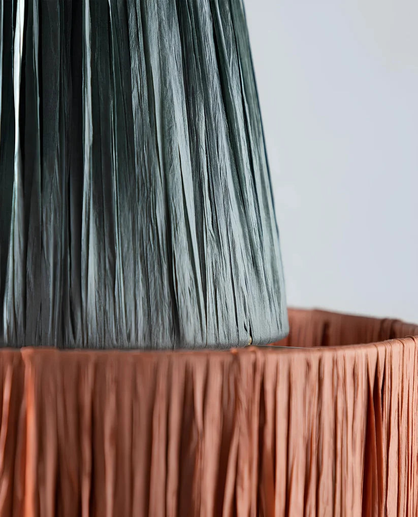 Raffia Hanging Light for Dining Room- Jaxon