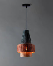 Raffia Hanging Light for Dining Room- Jaxon