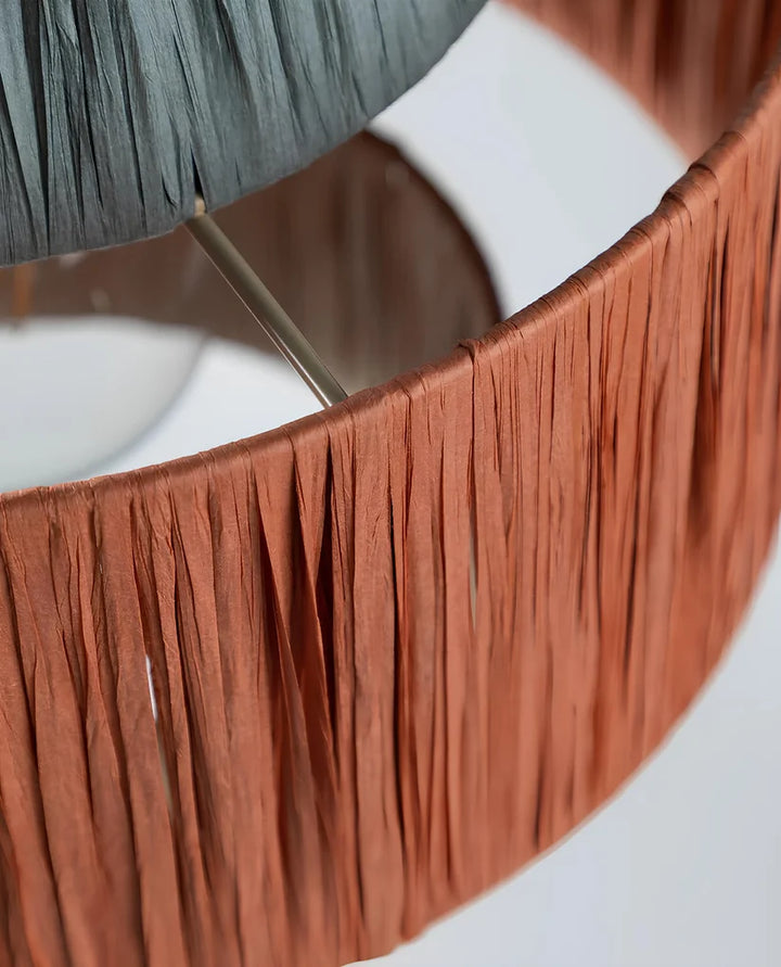 Raffia Hanging Light for Dining Room- Jaxon