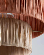 Raffia Hanging Light for Dining Room- Jaxon