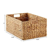 Seagrass Storage Basket Set of 3 | Kauna Grass Organizer for Home - Percival