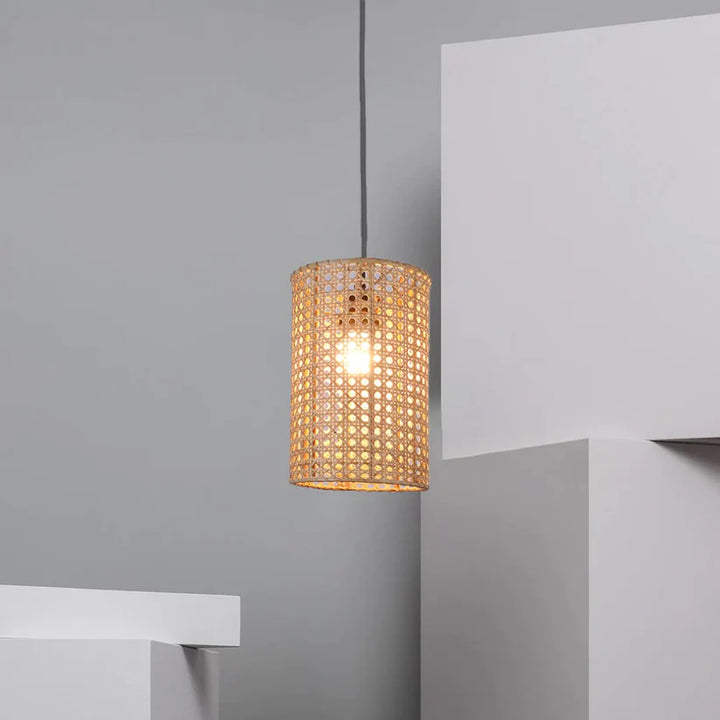 Bamboo Hanging Light for Kitchen | Rattan Pendant Lamp - Ariel