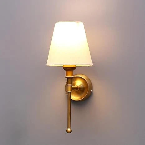 Modern Fabric Wall Lamp for Living Room | Decorative Wall Light - Edrick