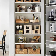 Seagrass Storage Basket 10x6x4 Inch for Kitchen - Aldwynn