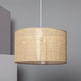 Bamboo Hanging lamp for Living Room | Rattan Pendant light | Cane ceiling light - Aster - Luxury Rattan Handicrafts  Lighting > Pendant Lights (Im