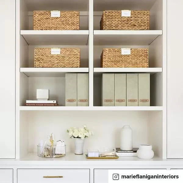 Seagrass Storage Basket 10x6x4 Inch for Kitchen - Aldwynn
