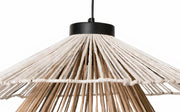 Bamboo Hanging Light for Bedroom | Rattan Pendant Lamp - Piers