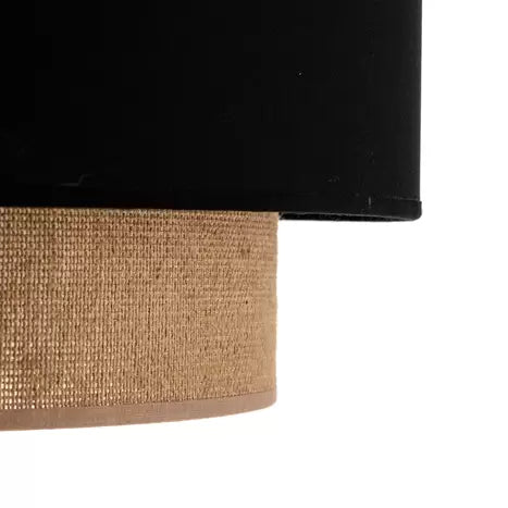Jute Hanging Light for Bedroom | Natural Pendant Lamp - Quill