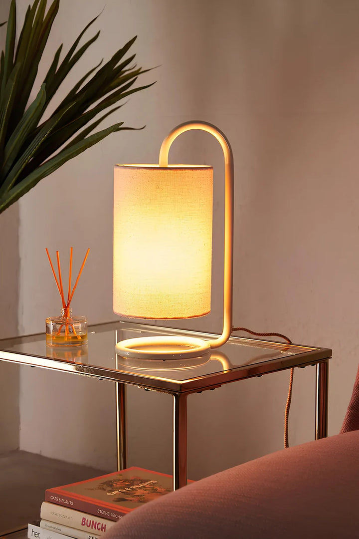 Rattan & Bamboo Table Lamp for Bedroom | Handmade - Grover