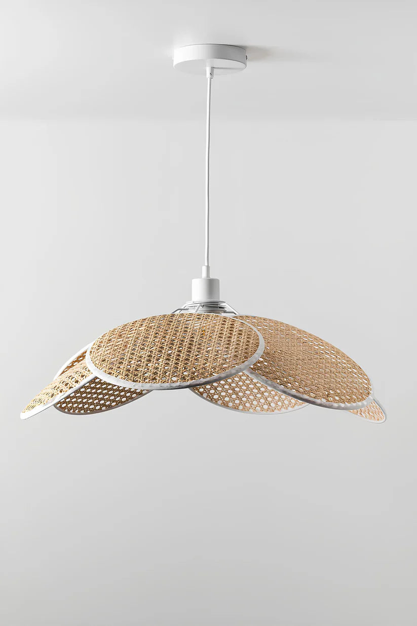 Bamboo Hanging Light for Bedroom | Rattan Pendant Lamp - Quill