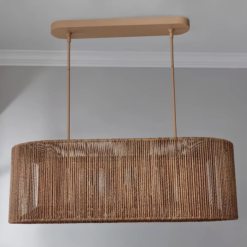 Wicker Chandelier for Living Room - Orlander