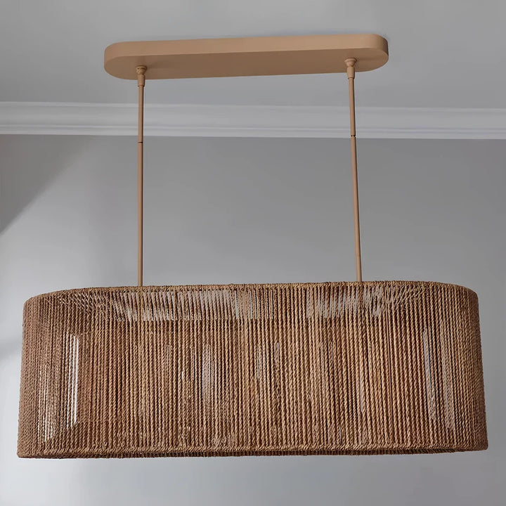 Wicker Chandelier for Living Room - Orlander