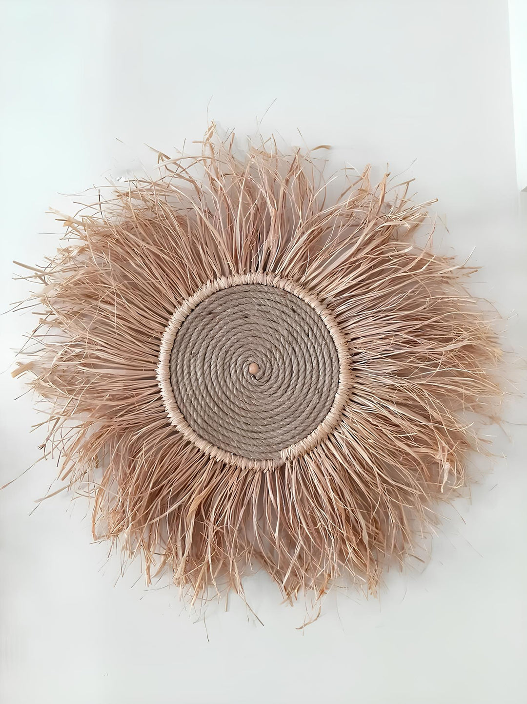 Wicker Wall Basket | Rattan Wall Decor | Bamboo Basket Decor - Asmee - Luxury Rattan Handicrafts 