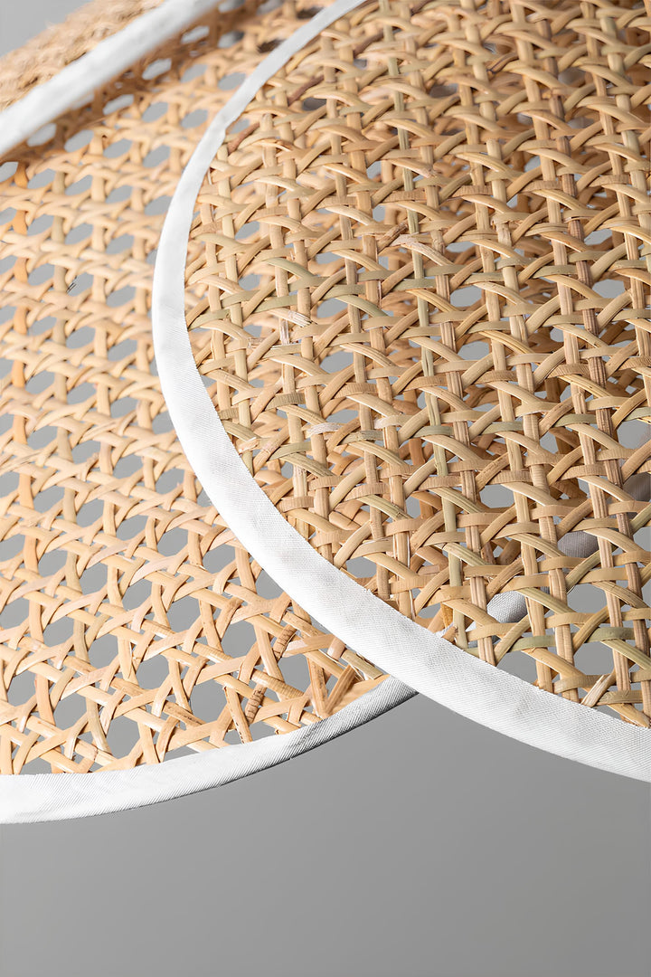 Bamboo Hanging Light for Bedroom | Rattan Pendant Lamp - Quill