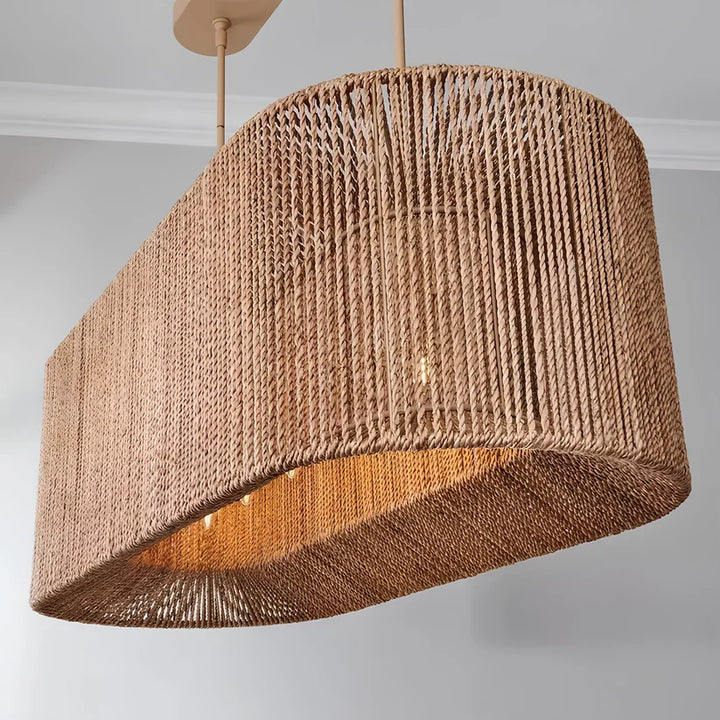 Wicker Chandelier for Living Room - Orlander