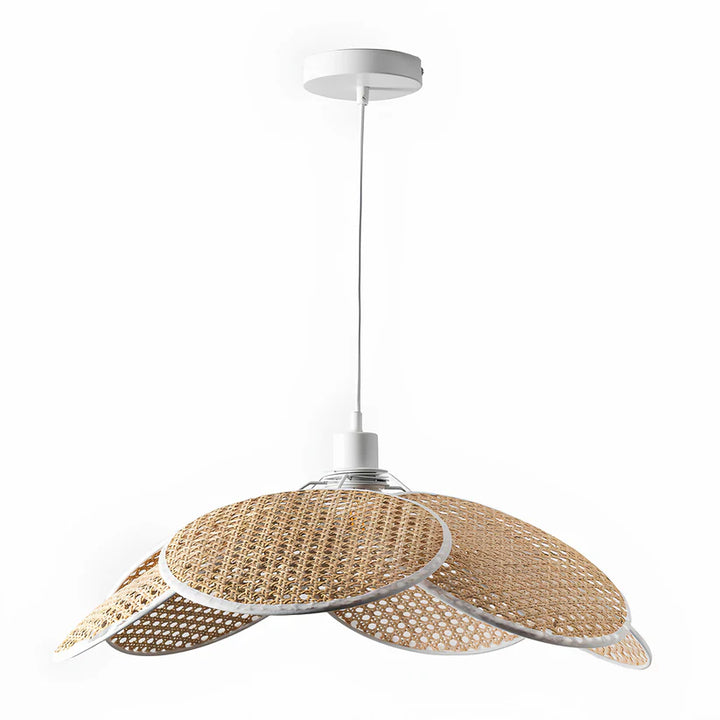 Bamboo Hanging Light for Bedroom | Rattan Pendant Lamp - Quill
