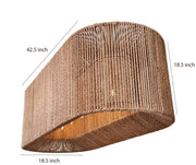 Wicker Chandelier for Living Room - Orlander