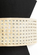 Wicker Wall Sconce for Hallway | Bamboo Wall Lamp - Ardeen