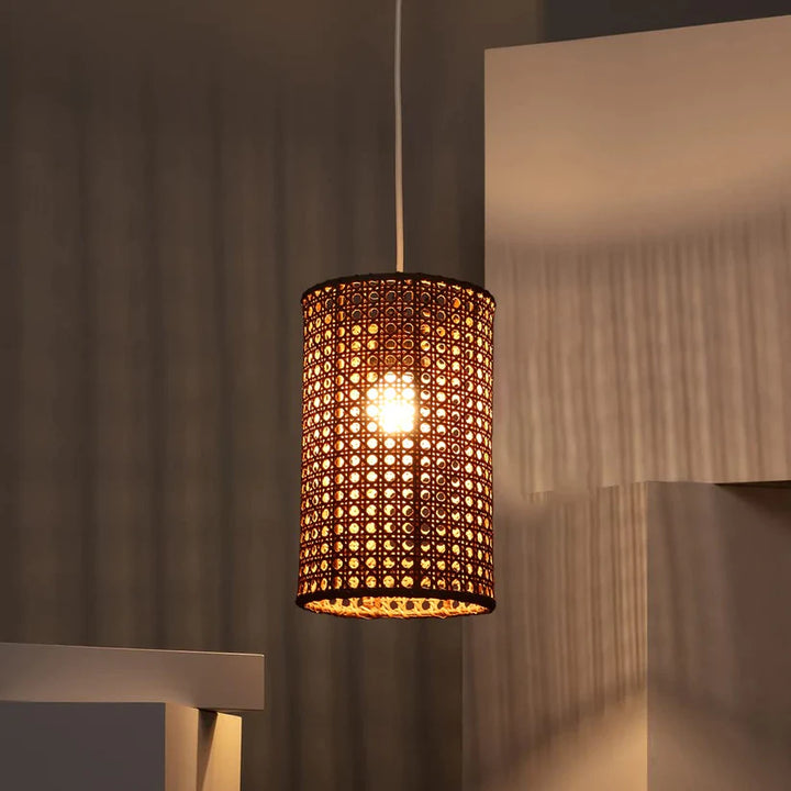 Bamboo Hanging Light for Kitchen | Rattan Pendant Lamp - Ariel