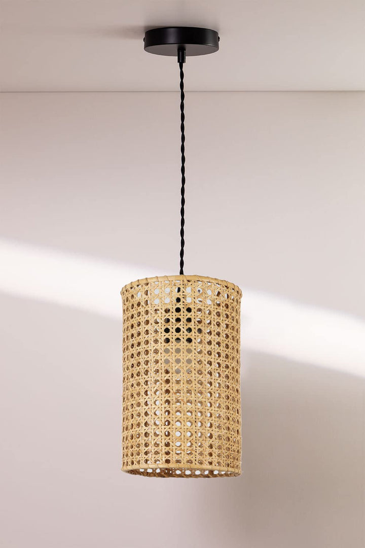 Bamboo Hanging Light for Kitchen | Rattan Pendant Lamp - Ariel