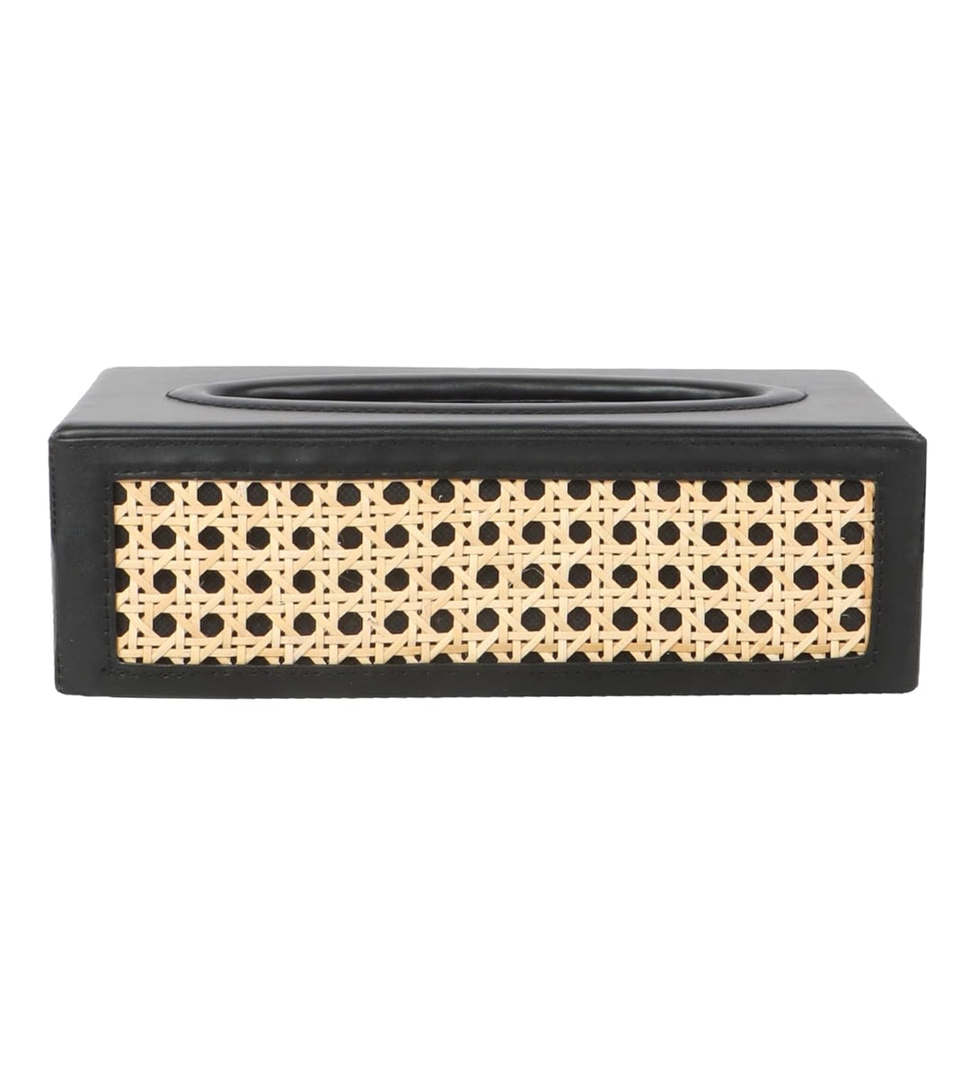 Luxury Rattan Handicrafts  Rattn Tissue Box Holder, Paper Napkin Holder, Cane Tissue Dispenser for Home, Cane Tissue Box for Bathroom, Bedroom, Of