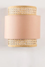Rattan Wall Lamp for Dining Room | Cane Wall Light - Alice