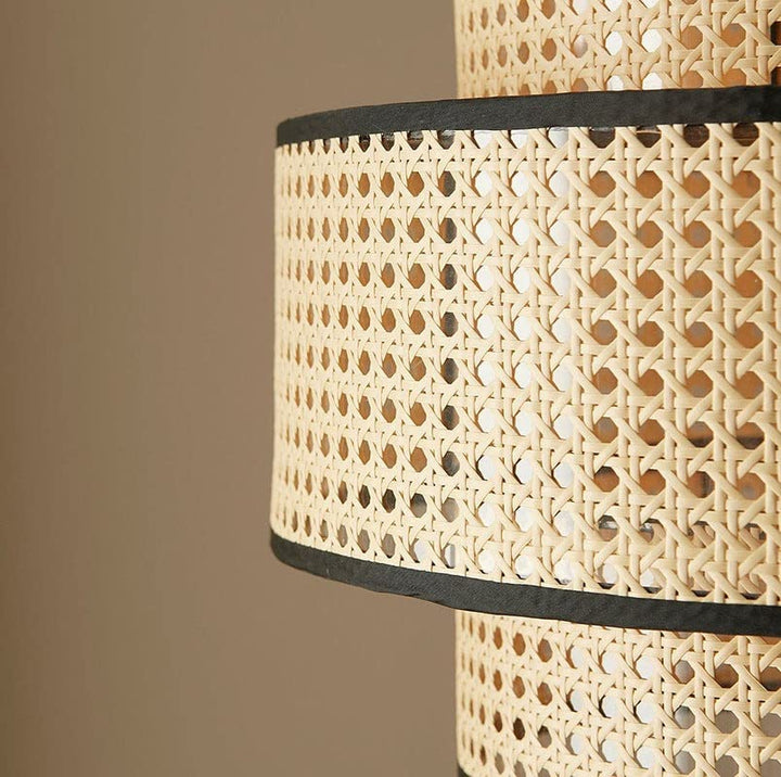 Bamboo Hanging Light for Kitchen | Rattan Pendant Lamp - Alex
