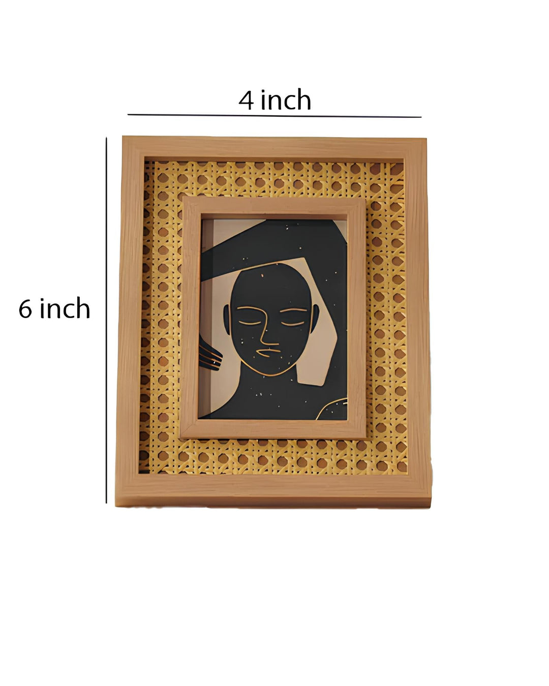 Rattan Photo Frame | Cane Photo Frame | Bamboo Photo Frame - Mirai - Luxury Rattan Handicrafts  Uncategorized (Image 2)