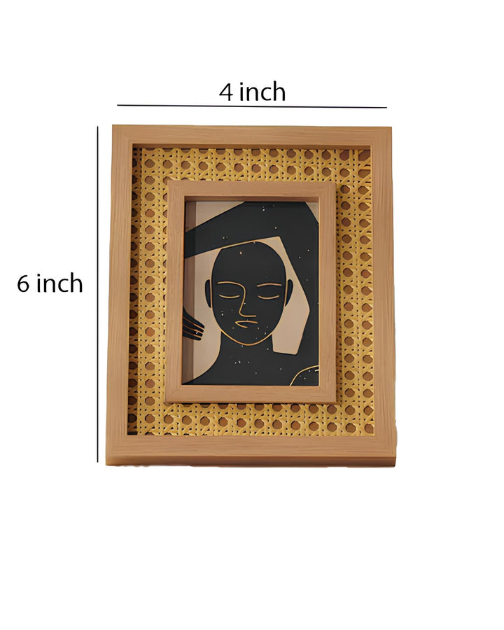 Rattan Photo Frame | Cane Photo Frame | Bamboo Photo Frame - Mirai - Luxury Rattan Handicrafts  Uncategorized (Image 2)