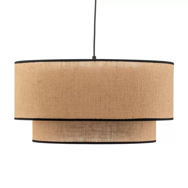 Jute Hanging Light for Living Room - Wynn
