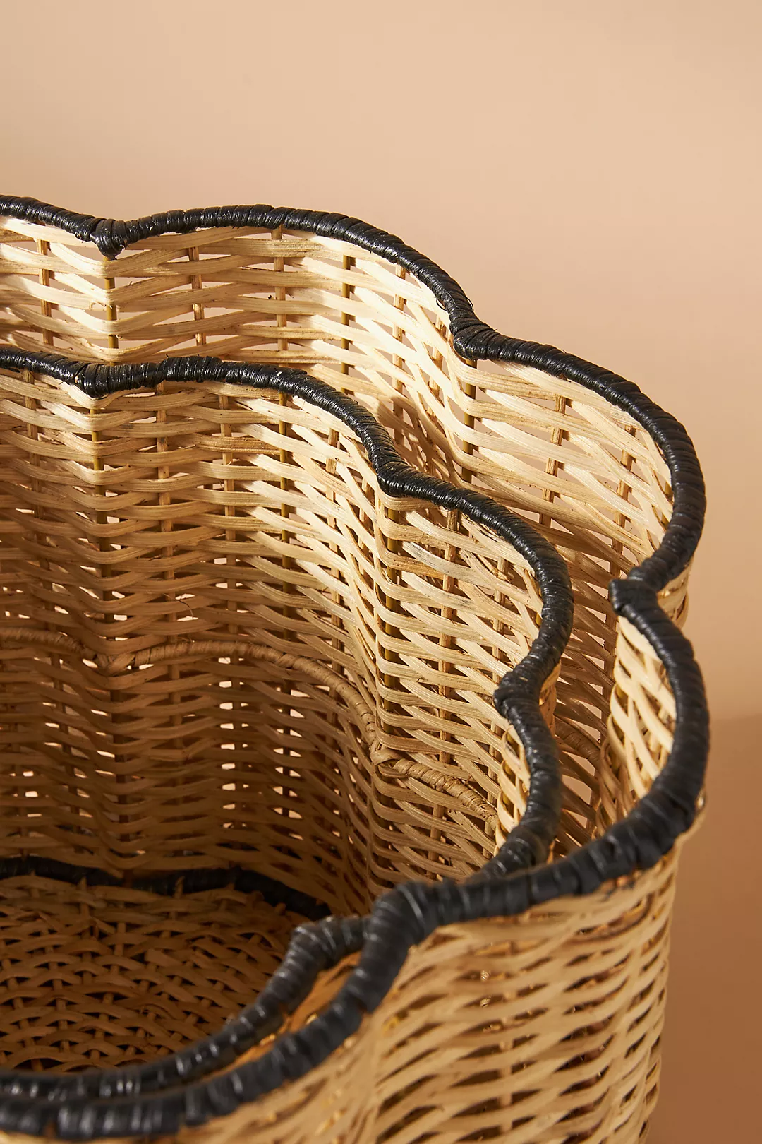 Rattan Laundry Basket | wicker basket with lid | Bamboo toy Storage basket - Anant by Luxury Rattan Handicrafts 