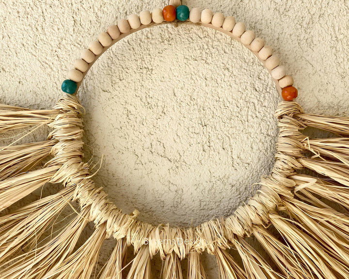 Rattan Wall Decor for Living Room - Groveland