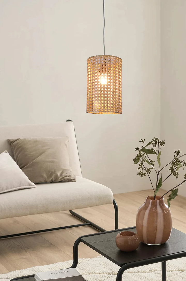 Bamboo Hanging Light for Kitchen | Rattan Pendant Lamp - Ariel