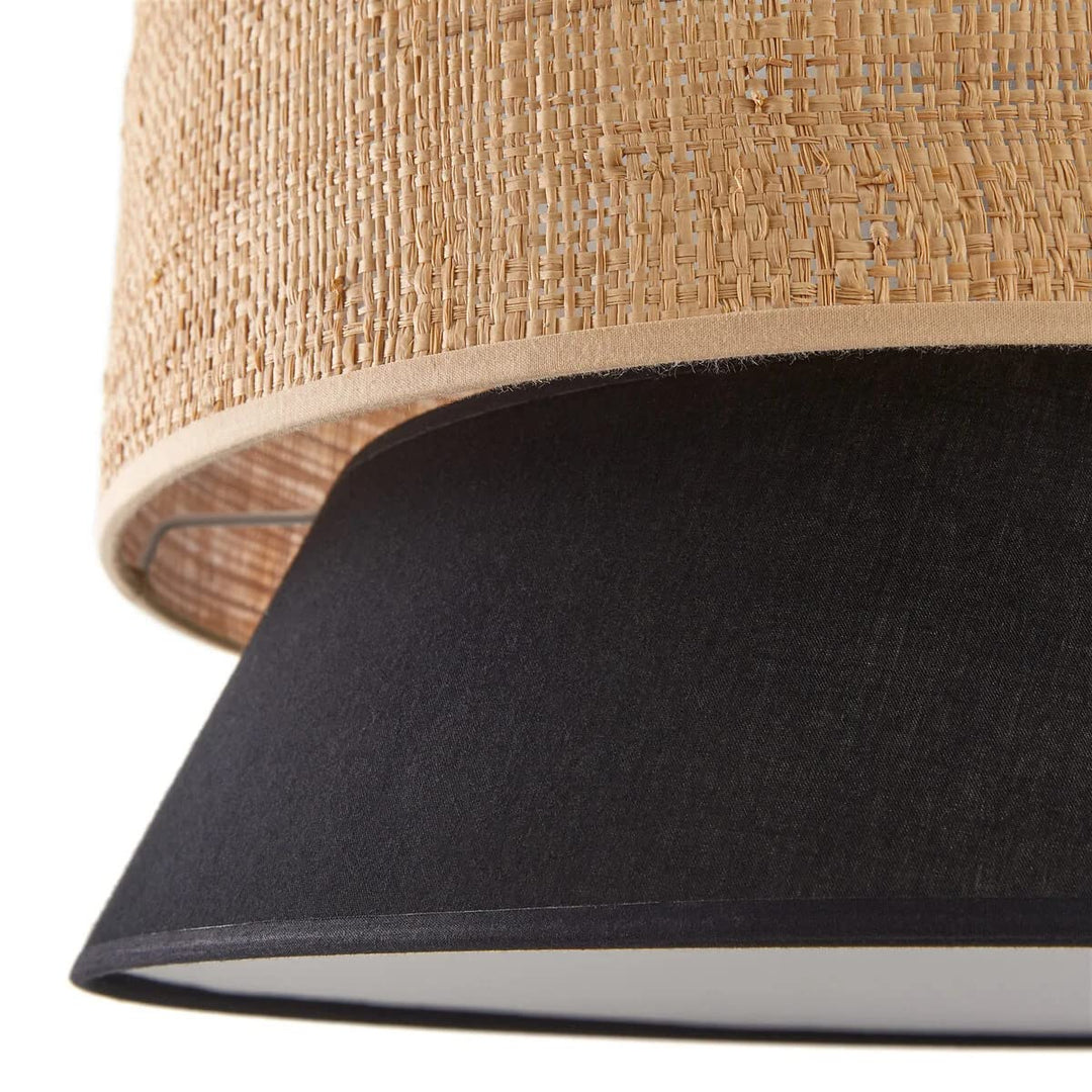 Bamboo Ceiling Light for Living Room - Asante by Luxury Rattan Handicrafts 