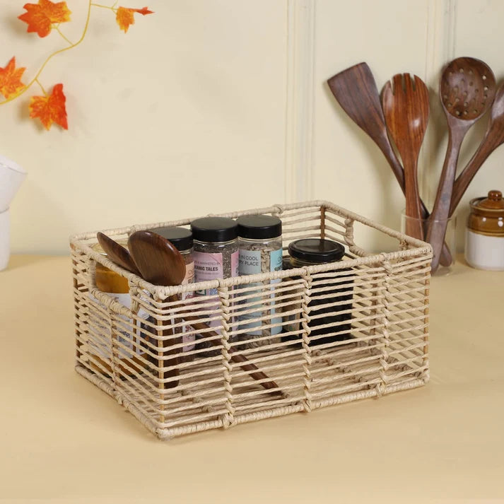 Seagrass Storage Basket for Kitchen - Lennox