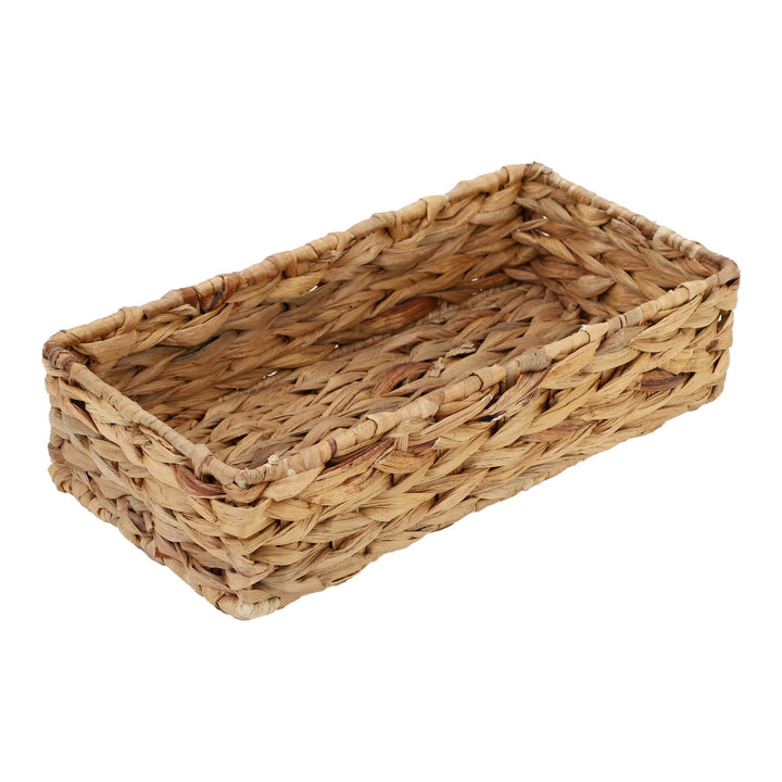 Luxury Rattan Handicrafts  Handmade Wicker Organizer Tray for kitchen and dining table | Seagrass Tray for kitchen and dining table (10 L x 5.5 W 