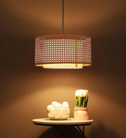 Bamboo Hanging Light for Kitchen | Rattan Pendant Lamp - Levon