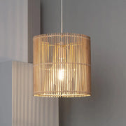 Bamboo Hanging Light for Bedroom | Rattan Pendant Lamp - Avital