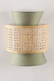 Bamboo Wall lamp for Living Room | Rattan Pendant light |Cane Webbing Wall Lamps-Amber - Luxury Rattan Handicrafts  Lighting > Wall Lamps & Sconce