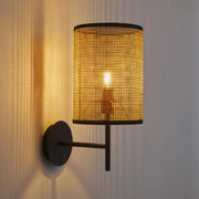 Wicker Wall Light for Dining Room - Adryan