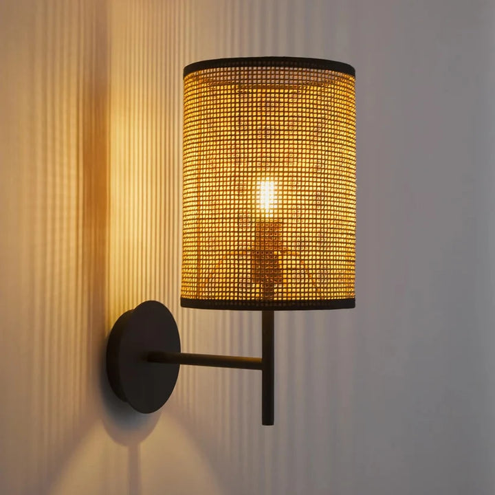Wicker Wall Light for Dining Room - Adryan