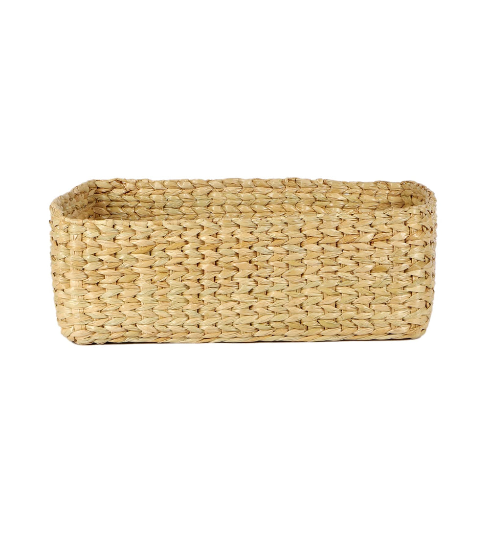 Luxury Rattan Handicrafts  Storage Baskets | Cane or Bamboo Basket | Tray Online as Gift Hamper Basket/Wardrobe Basket (Medium) (MEDIUM) - Luxury Rattan Handicrafts  H
